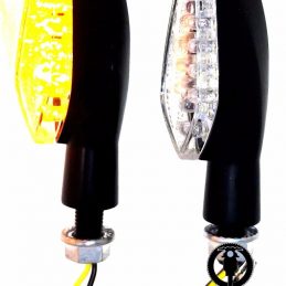 Giros Guiñes Led Motos Cafe Racer Traker Bobber ...